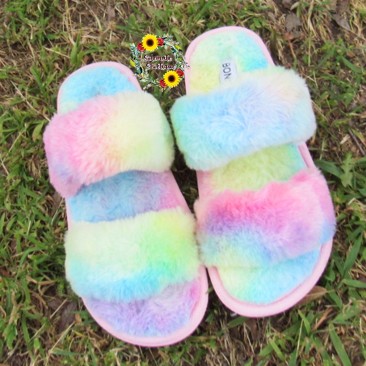 Rainbow Slippers