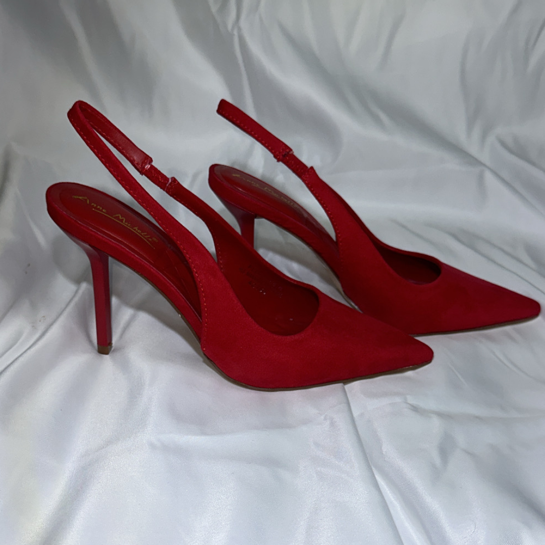 Flora Pump- Red