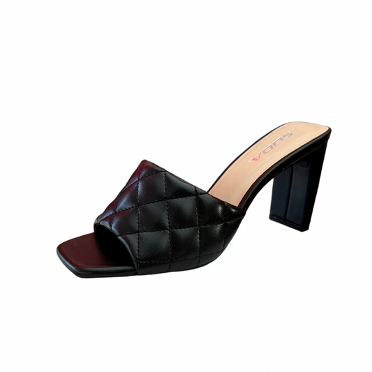 Jitter Mid Heel-Black