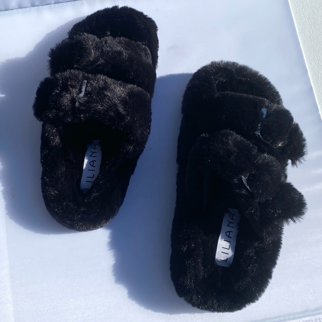 Lulu Slipper-Black